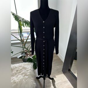Oak and Meadow Women’s Black Sweater Dress size XL New No Tags